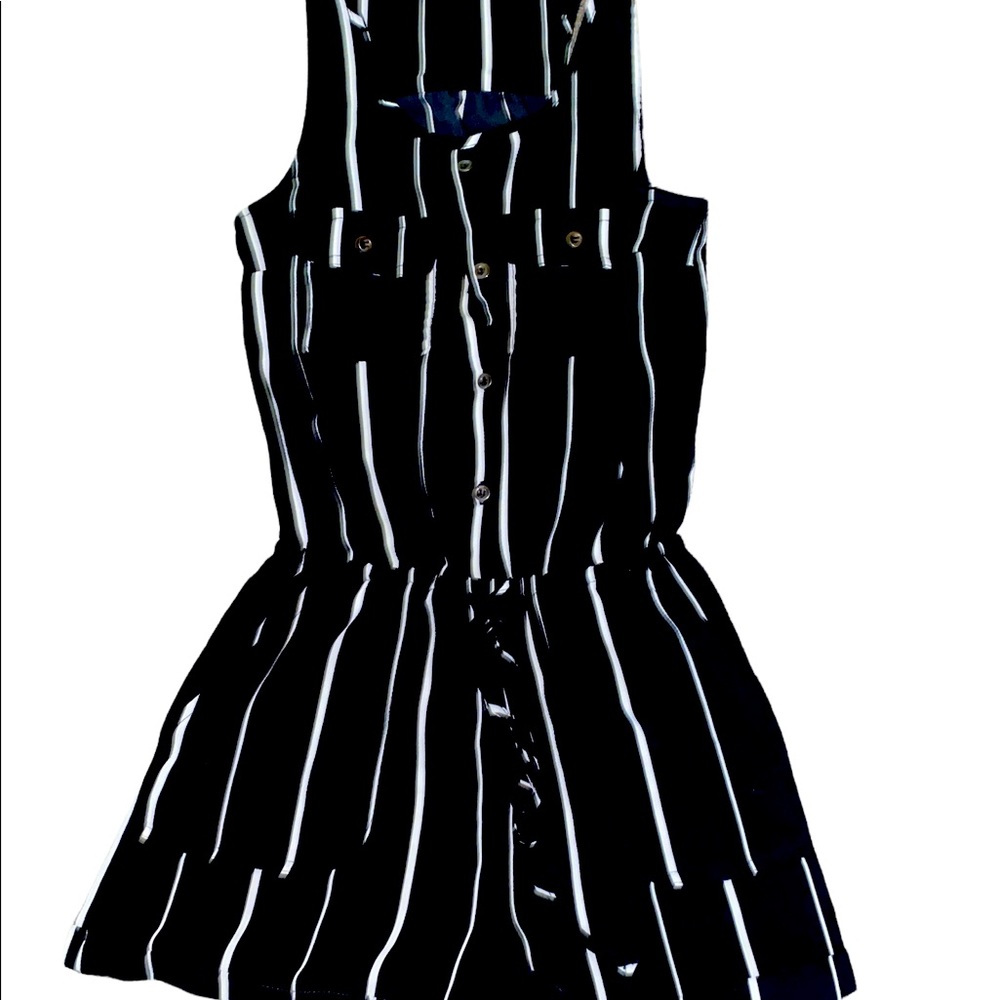 Black and White Romper size small